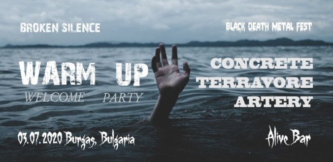 Warm Up Welcome Party на Broken Silence Black Death Metal Fest 2020